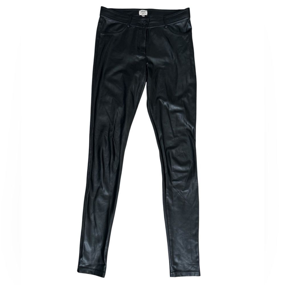 Wilfred Faux Leather Pants Leggings Black Size 0 – Fabric Made in Japan